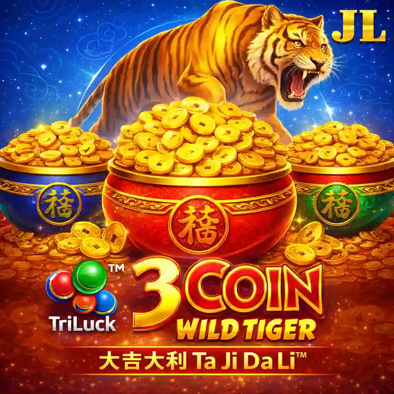 3 Coin Wild Tiger Slot Game - ll77bet