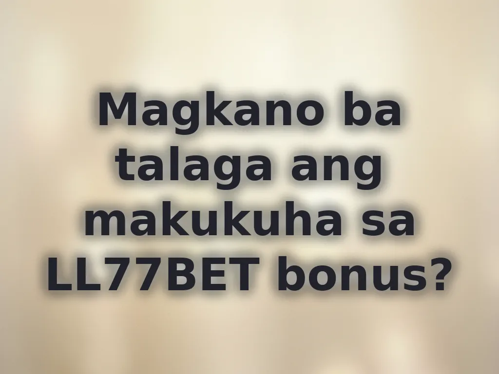 Bonus Value Calculation